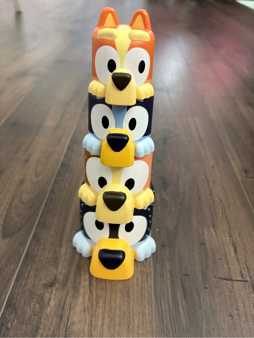 Bluey bath toys